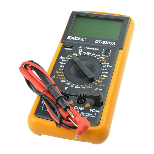 Đồng hồ đo điện - điện tử dành cho kỹ thuật EXCEL DT9205A N221